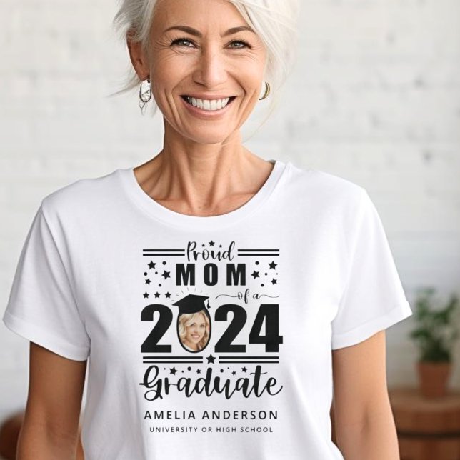 Proud Mum of a 2024 Graduate T-Shirt (Creator Uploaded)