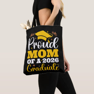 Proud Mum Of A 2026 Personalised Graduation Mother Tote Bag