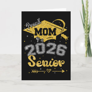 Proud Mum Of A 2026 Senior Shirt Graduation 2026 M Card