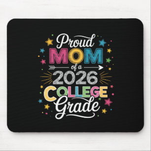 Proud Mum Of A Cl 2026 College Graduate Graduation Mouse Mat