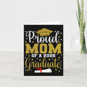 Proud Mum Of A Cl Of 2025 Graduate Senior Graduati Card