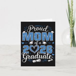 Proud Mum Of A Cl Of 2026 Graduate 2026 Senior Mum Card