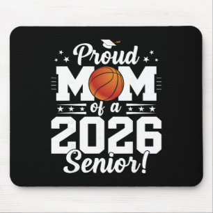 Proud Mum Of A Cl Of A Sketll Senior 2026 Graduati Mouse Mat