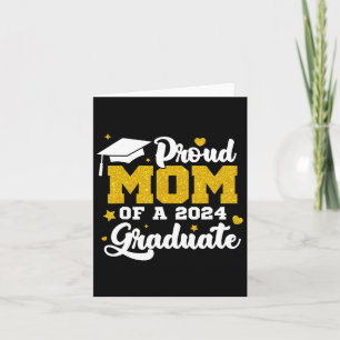 Proud Mum Of A Cl Of Graduate Senior Graduation 1 Card