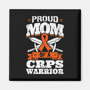 Proud Mum Of A Crps Warrior Rsd Awareness Ribbon R Magnet