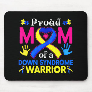 Proud Mum Of A Down Syndrome Awesome Awareness Fam Mouse Mat