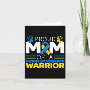 Proud Mum Of A Down Syndrome Warrior Extra Chromos Card