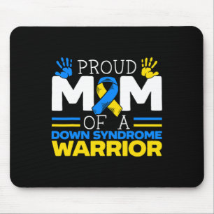 Proud Mum Of A Down Syndrome Warrior Extra Chromos Mouse Mat