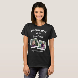 Proud Mum of a Graduate 2 photo Frames T-Shirt