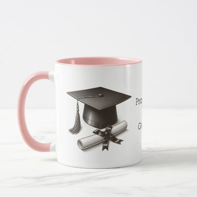 Proud Mum of a Graduate Mug (Left)