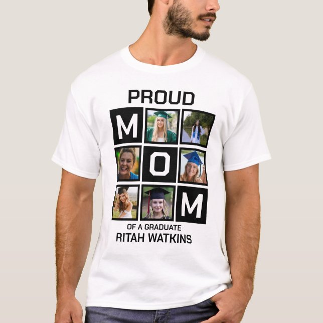 Proud Mum of a Graduate T-Shirt (Front)