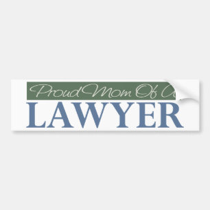 Proud Mum Of A Lawyer Bumper Sticker