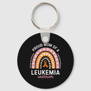 Proud Mum Of A Leukaemia Warrior 1 Key Ring