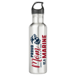 Proud Mum of a Marine 710 Ml Water Bottle