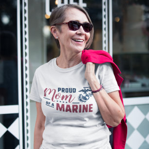 Proud Mum of a Marine T-Shirt