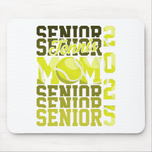 Proud Mum Of A Tennis Senior 2025 Cl Of 25 Graduat Mouse Mat