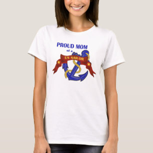 Proud Mum of a US Sailor T-Shirt
