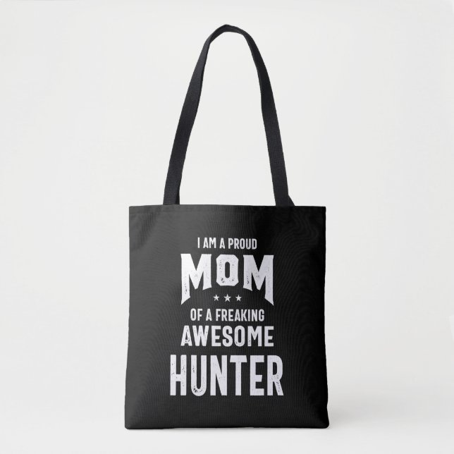 Proud Mum Of An Awesome Hunter Player Tote Bag (Front)