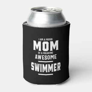 Proud Mum Of An Awesome Swimmer Player Can Cooler