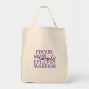 Proud Mum of an Epilepsy Warrior Show Your Support Tote Bag