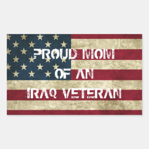 Proud Mum of an Iraq Veteran Sticker
