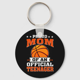 Proud Mum Of An Official Teenager 13th Birthday Sk Key Ring