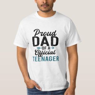 Proud Mum Of An Official Teenager - 13th Birthday, T-Shirt