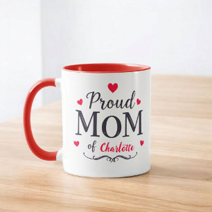 Proud Mum of   Cute Personalised Mother's Day Mug