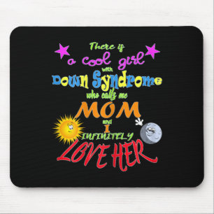 Proud Mum Of Down Syndrome Daughter Mouse Mat