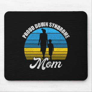 Proud Mum Of Down Syndrome Kid Son Daughter Trisom Mouse Mat