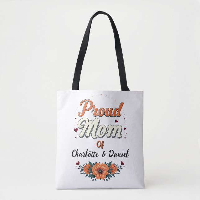 Proud Mum of | Personalised Mother's Day Tote Bag (Front)
