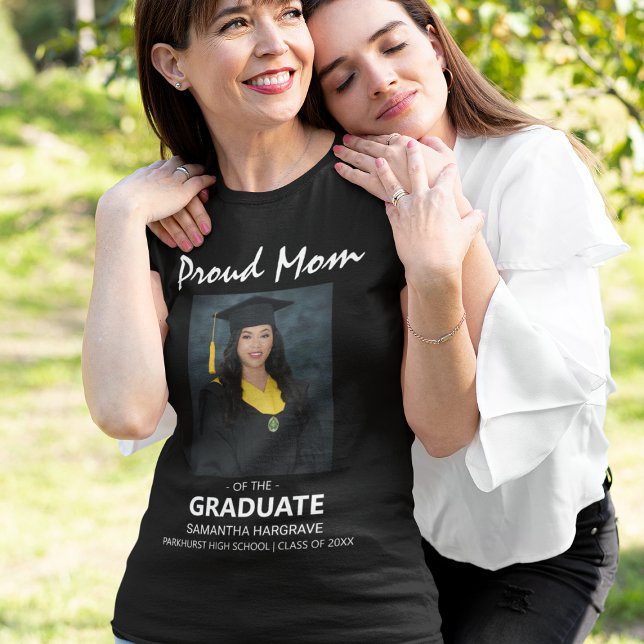 Proud Mum Of The Graduate | Photo T-Shirt (Creator Uploaded)