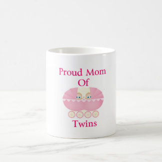 Proud Mum Of Twin Girls Coffee Mug