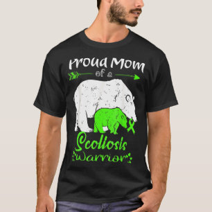 Proud Mum Scoliosis Warrior T-Shirt
