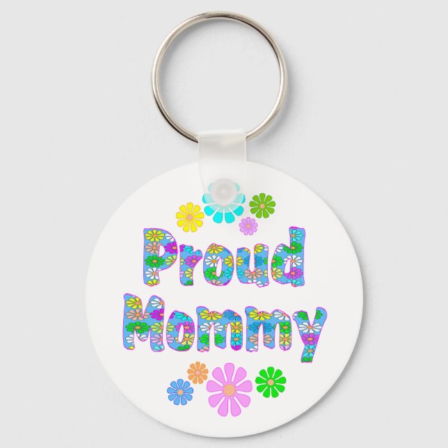 Proud Mummy Key Ring (Front)