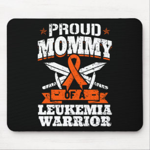 Proud Mummy Of A Leukaemia Warrior Mum Awareness B Mouse Mat
