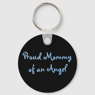 Proud Mummy of an Angel Key Ring