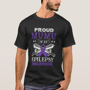 Proud MuMu Of An Epilepsy Warrior Family Matching T-Shirt