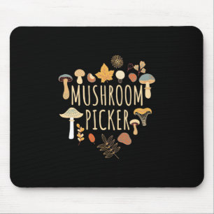 Proud Mushroom Picker Mouse Mat
