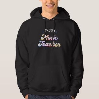 Proud Music Teacher Job Hoodie