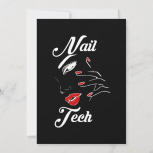 Proud Nail Tech Invitation
