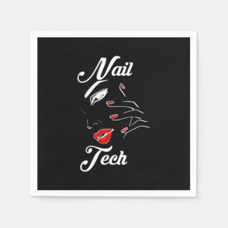 Proud Nail Tech Napkin