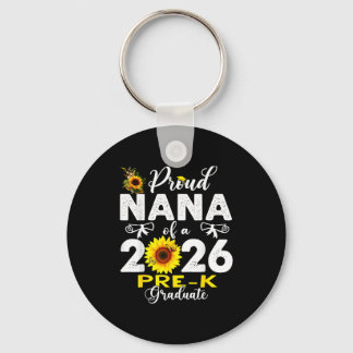 Proud nana of 2026 pre-k graduate mothers day key ring