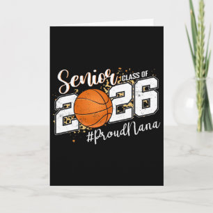 Proud Nana Of A 2026 Senior Sketll Graduate Card