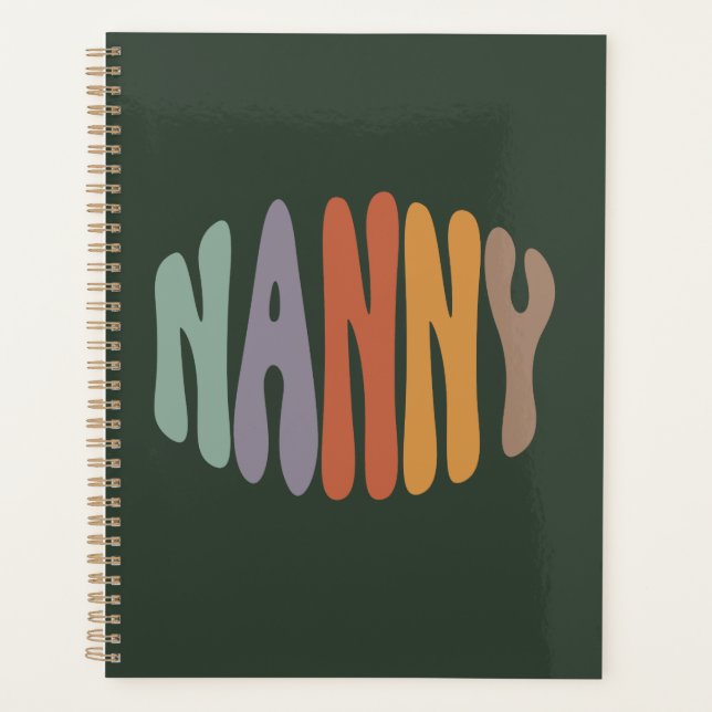 Proud Nanny Career Profession Planner (Front)