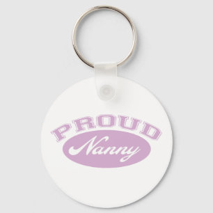 Proud Nanny Key Ring