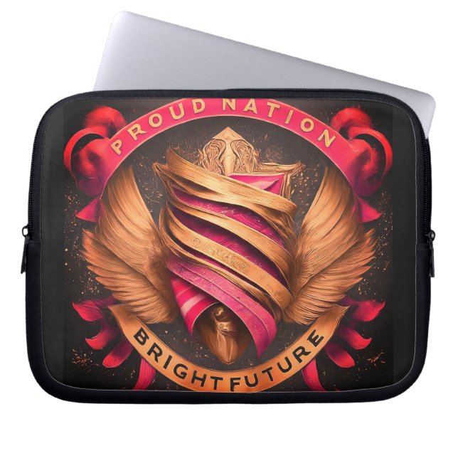 Proud Nation Bright Future Electronics Bag (Front)