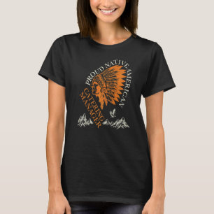 Proud Native American  Catering Manager Job T-Shirt