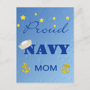 Proud Navy Mum Postcard