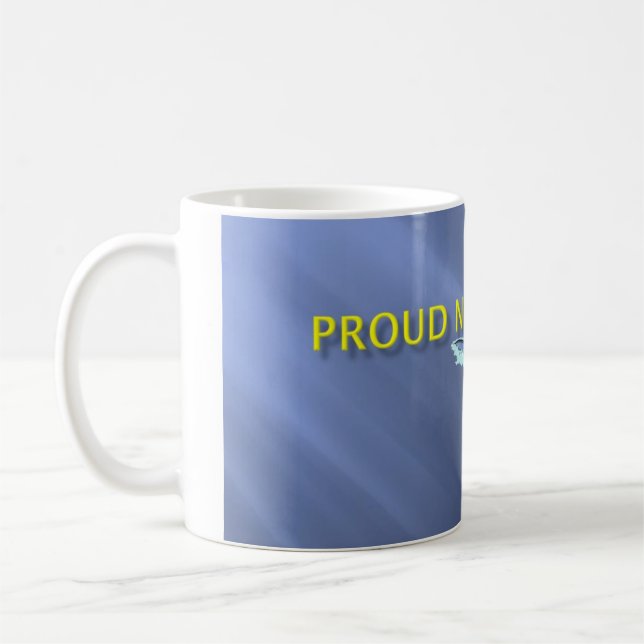 PROUD NAVY SISTER mug (Left)